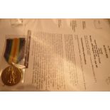 WWI Victory medal to a casualty Royal Army Medical Corps