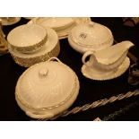 Wedgwood selection of gold Chelsea pattern ceramics