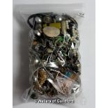 *Bag of costume jewellery, gross weight 1.18 kilograms (Lot subject to VAT)