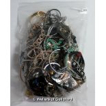 *Bag of costume jewellery, gross weight 1.73 kilograms (Lot subject to VAT)