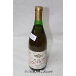 One bottle of Charlemagne Blanc de Blanc 1978