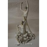 Lladro figurine, Flamenco Dancers, 49cm high