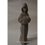 Lladro figurine, Monk in robes, 33cm high