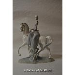 Lladro figurine, Woman on Horse, F-8 MY, 45cm high