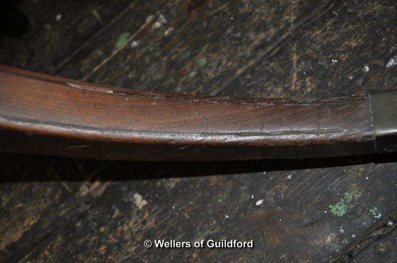 A George IV crossbanded oval mahogany tilt top breakfast table on tripod support, 120 x 91cm. - Image 2 of 4