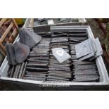 *PALLET OF APPROX FIVE HUNDRED PLAIN ROOF TILES