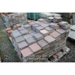 *PALLET OF EIGHT HUNDRED BROWN QUARRY TILES 6X6