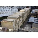 *APPROX 90 BATHSTONE ASHLAR BLOCKS, EACH 605 X 320 X 100