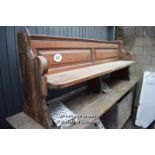 *PITCH PINE PEW, 2080 LONG