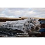 *PALLET CONTAINING A LARGE QUANTITY OF PLASTIC PIPES, VARIOUS SIZES