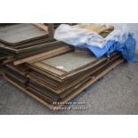 *PALLET CONTAINING A LARGE QUANTITY OF MILITARY SHELVING