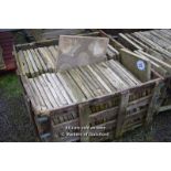 *PALLET OF APPROX FIFTY CONCRETE PAVING SLABS, 450 X 450