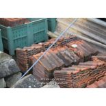 *PALLET OF APPROX EIGHTY CLAY DOUBLE ROMAN ROOF TILES