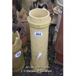 *SALT GLAZED CHIMNEY POT, 960 HIGH