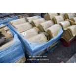 *PALLET OF APPROX ONE HUNDRED AND FIFTY REDLAND 52S ROOF TILES