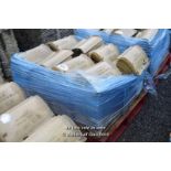 *PALLET OF APPROX ONE HUNDRED AND FIFTY REDLAND 52S ROOF TILES