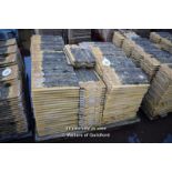 *PALLET OF APPROX TWO HUNDRED AND FIFTY REDLAND 49S ROOF TILES, COTSWOLD COLOUR