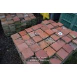 *PALLET OF APPROX SIX HUNDRED AND SEVENTY RED QUARRY TILES 6X6