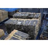 *PALLET OF APPROX TWO HUNDRED AND FIFTY REDLAND 49S ROOF TILES, COTSWOLD COLOUR