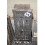 *SELECTION OF STONE COPING SECTIONS, VARIOUS DIMENSIONS