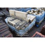 *PALLET OF APPROX FIFTY ASHLAR BATH STONE BLOCKS, VARIOUS DIMENSIONS