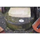 *MILL GRINDING STONE, 820 DIAMETER