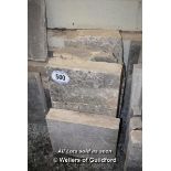 *SELECTION OF STONE COPING SECTIONS, VARIOUS DIMENSIONS