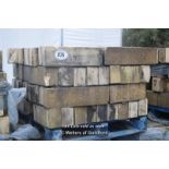 *PALLET OF APPROX EIGHTY ASHLAR BATH STONE BLOCKS, VARIOUS DIMENSIONS