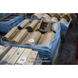 *PALLET OF APPROX ONE HUNDRED AND FIFTY REDLAND 52S ROOF TILES