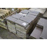 *PALLET OF APPROX ONE HUNDRED AND TWENTY CONCRETE PAVING SLABS, EACH 180 X 370