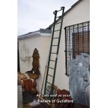 *CAST IRON LADDER WITH ATTACHMENT HINGES