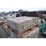 *PALLET OF FIVE HUNDRED BROWN QUARRY TILES 6X6