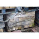 *PALLET OF APPROX EIGHTY ASHLAR BATH STONE BLOCKS, VARIOUS DIMENSIONS