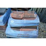 *PALLET OF APPROX SEVENTY RIDGE TILES