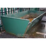 *CAST IRON RECTANGULAR TROUGH, 2150 X 980