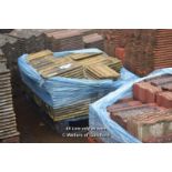 *PALLET OF APPROX ONE HUNDRED AND SIXTY LEIGHTON ROOF TILES