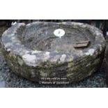 *COTSWOLD STONE OYSTER SHELL STYLE TROUGH