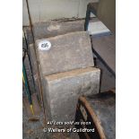*SELECTION OF STONE COPING SECTIONS, VARIOUS DIMENSIONS