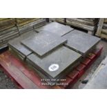 *PALLET OF APPROX TWENTY CONCRETE PAVING SLABS, EACH 450 X 450