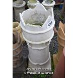 *CROWN TOP CHIMNEY POT, 1080 HIGH