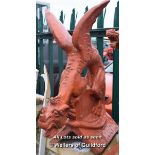 *TERRACOTTA DRAGON ROOF FINIAL, 640 HIGH