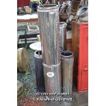 *LARGE QUANTITY OF FLUE PIPE SECTIONS