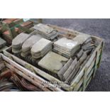 *BOX OF MIXED ROOF TILES