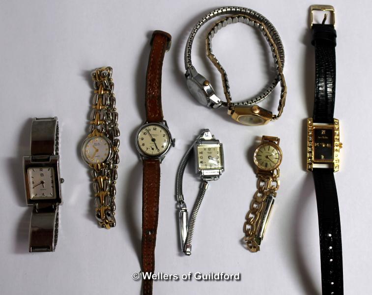 Selection of eight ladies' wristwatches