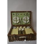 Brexton wicker picnic hamper.