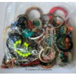 Sealed bag of costume jewellery, gross weight 3.43 kilograms