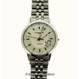 *Gentlemen's Raymond Weil Freelancer automatic wristwatch, circular silvered dial with baton hour