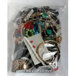 *Bag of costume jewellery, gross weight 1.72 kilograms (Lot subject to VAT)