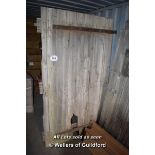 *SINGLE OAK BARN DOOR, 1210 X 2120