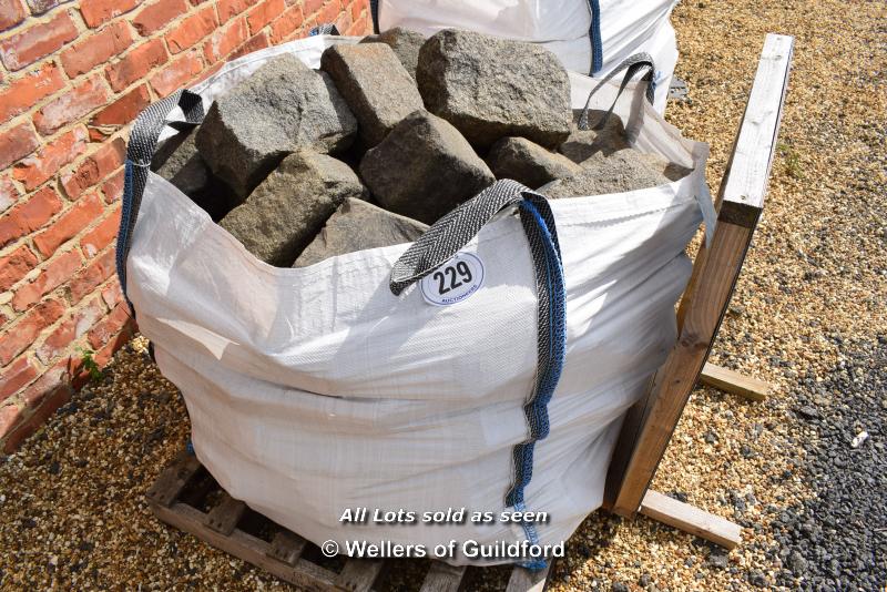 *LARGE BAG OF BASALT KERBING